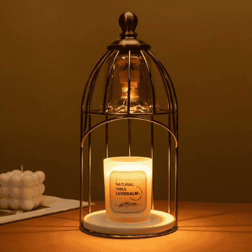 Crystal Candle Warmer — Ritual Without Flame