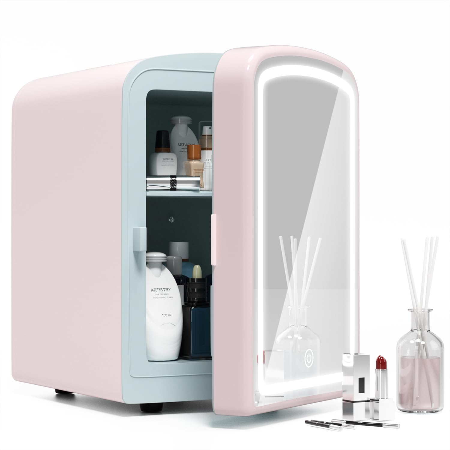 Mini Beauty Fridge — Cool Care, Warm Glow