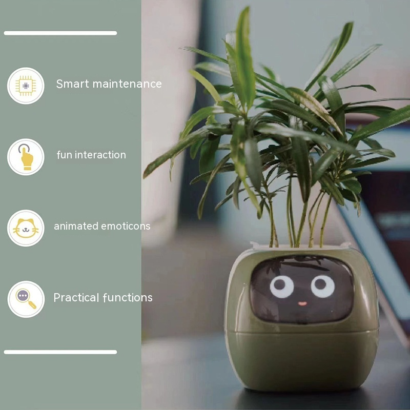 Robot Planter — Your Greenest Desk Companion