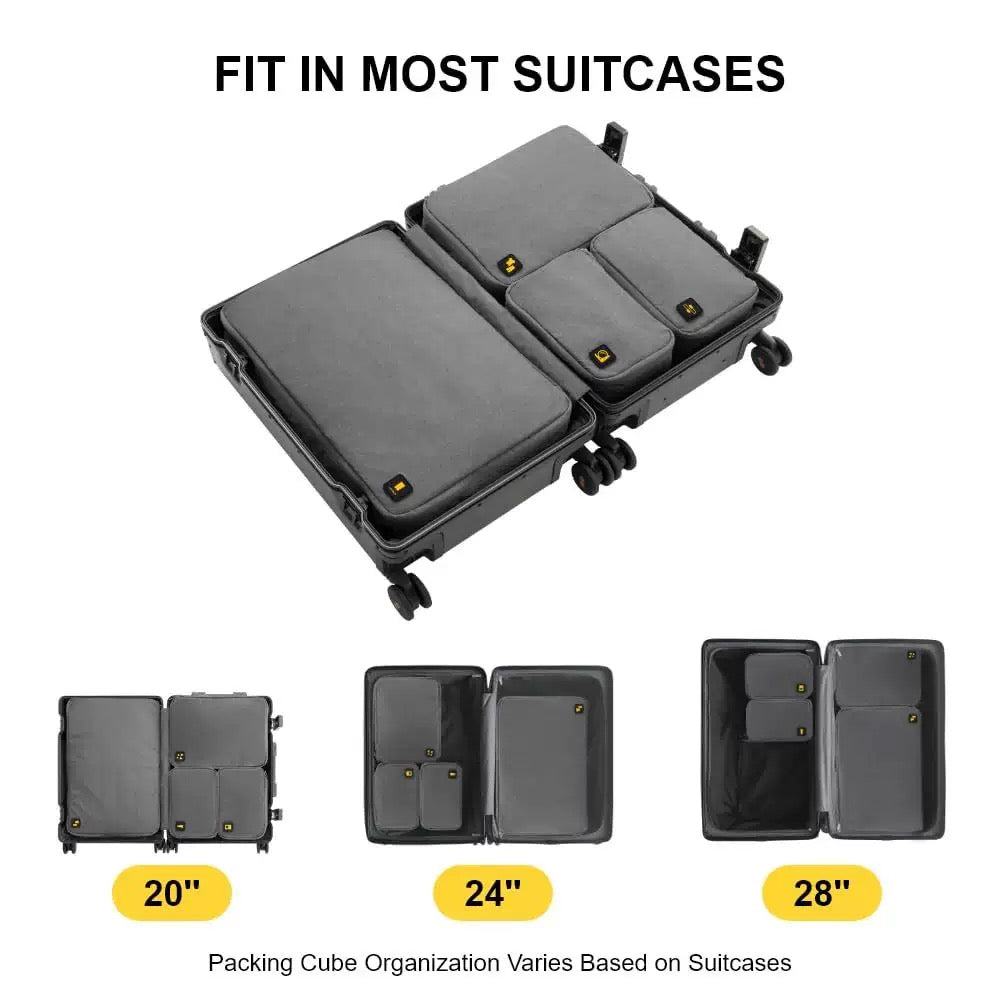 4 Set Packing Cubes - Pack And Go